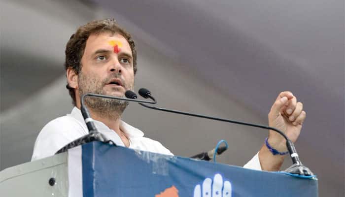Rahul Gandhi attacks PM Narendra Modi, Amit Shah over Jay&#039;s biz deals, visits temple and feeds cow