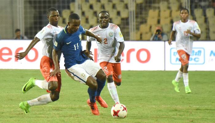 FIFA U-17 World Cup: Brazil beat Niger 2-0, finish top with all-win record