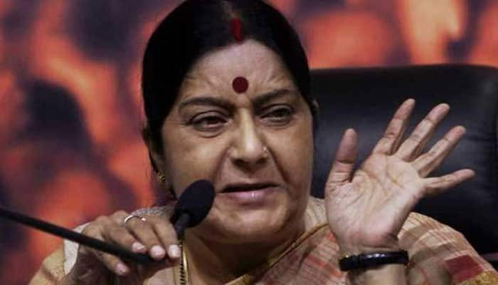 Sushma Swaraj slams Rahul Gandhi for &#039;women in shorts&#039; dig at RSS, calls it unbecoming of politicians