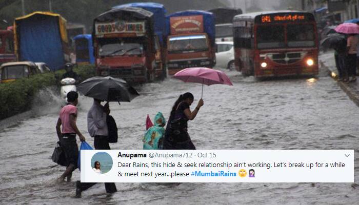 Mumbai rains threaten Diwali washout, Twitter compares it to the ex who refuses to move on