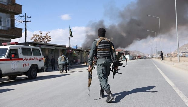 Kabul: Two rockets strike near NATO military headquarters