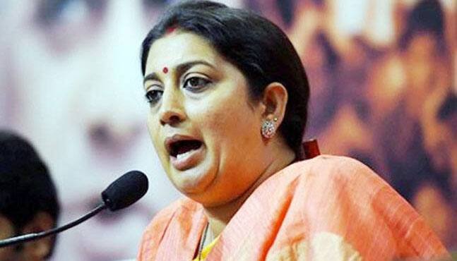 Rahul Gandhi planning to sweep polls in Russia, Kazakhstan: Smriti Irani after Twitter bot report