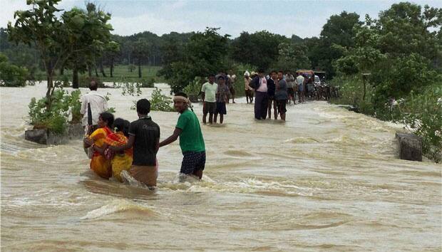 Floods swamp 200 villages in Odisha&#039;s Mayurbhanj 