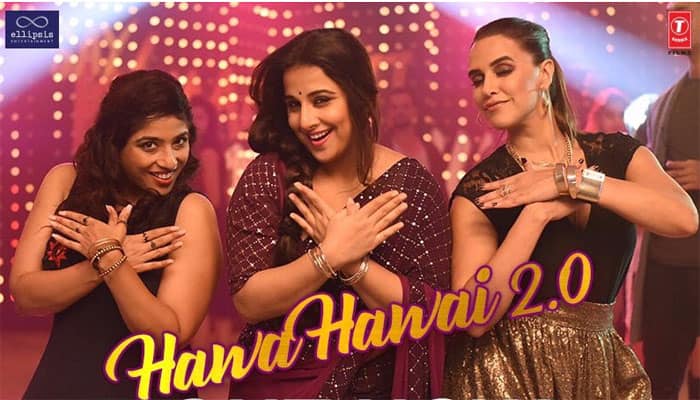 Hawa Hawai 2.0 song: Vidya Balan recreates Sridevi&#039;s magic