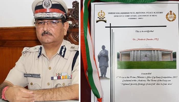 Goa Police Chief wins award in Prime Minister&#039;s Essay Competition 2017