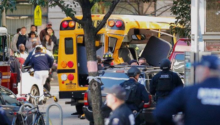 Eight dead in suspected terrorist truck attack in New York