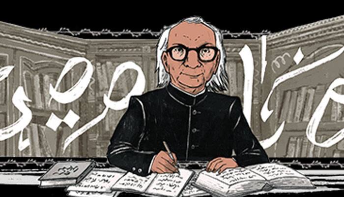 Google Doodle honours noted writer Abdul Qavi Desnavi for his contribution towards Urdu