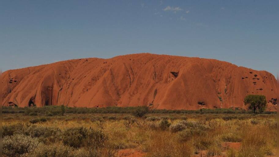 Australia's giant red rock Uluru to be closed to climbers | World News ...
