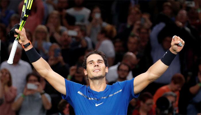 Rafael Nadal reaches Paris Masters quarters, Juan Martin del Potro closes in on ATP Finals spot
