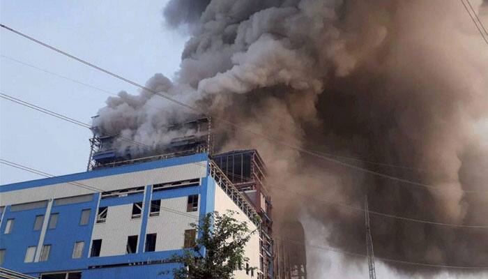 Watch: What happened minutes after the blast at NTPC plant in Raebareli