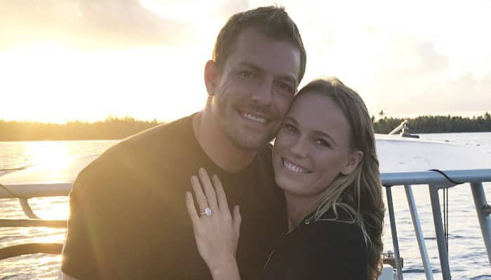 Caroline Wozniacki announces engagement with beau David Lee