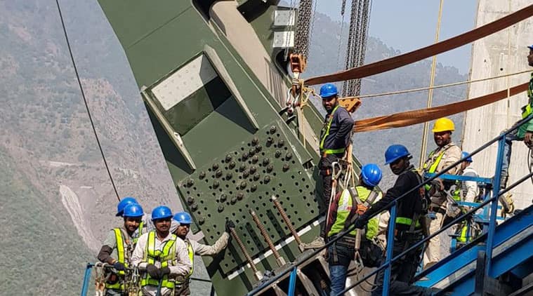 Arch of Chenab Bridge, set to be world&#039;s highest railway bridge, launched in Kashmir