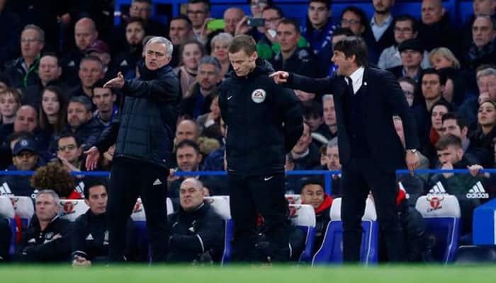 Antonio Conte stirs Jose Mourinho feud with handshake snub