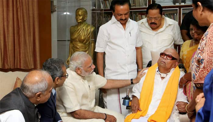 DMK&#039;s MK Stalin dismisses any politics in PM Modi&#039;s meeting with Karunanidhi