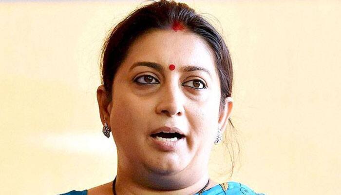 Demonetisation definitely a tragedy for Gandhi family: Smriti Irani