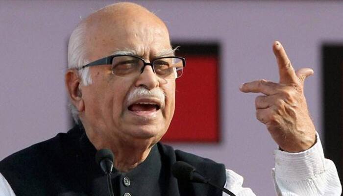 BJP veteran LK Advani celebrates 90th birthday with visually challenged children