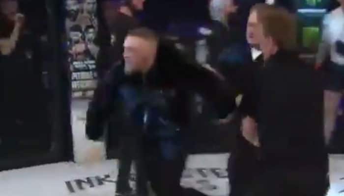 Watch: Conor McGregor pushes referee, slaps MMA official Watch: Conor McGregor pushes referee, slaps MMA official