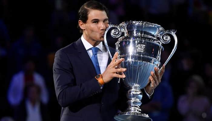 Rafael Nadal presented with ATP World No. 1 award