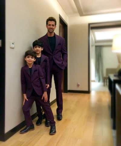 Hrehaan and Hridhaan Roshan