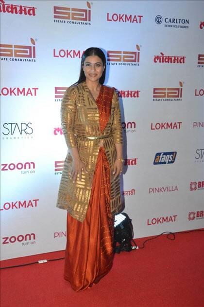 Actress Kajol at the red carpet of 