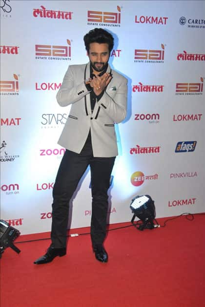 Actor Jackky Bhagnani at the red carpet of 