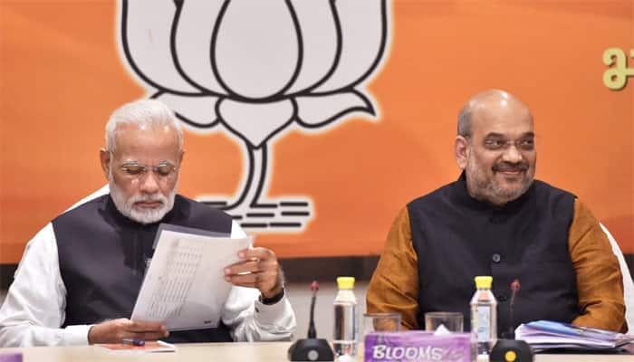 BJP top leaders, including Narendra Modi, Amit Shah meet to finalise Gujarat candidates