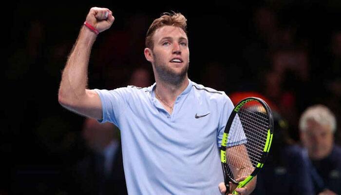 Jack Sock stuns Alexander Zverev to join unbeaten Roger Federer in last four of ATP Finals