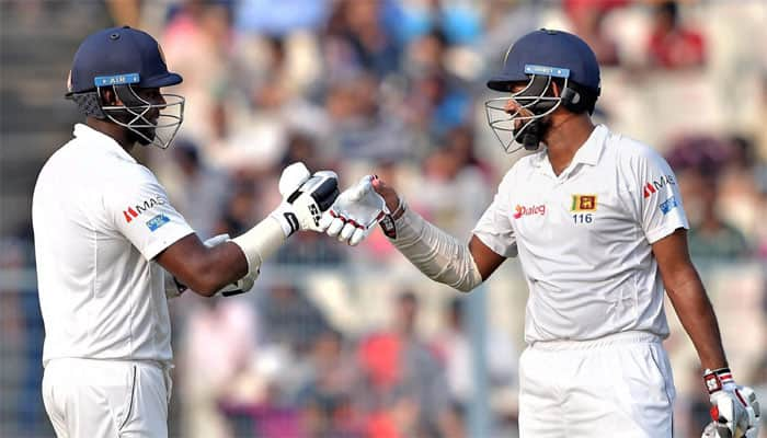 Lahiru Thirimanne, Angelo Mathews push Sri Lanka towards first innings lead