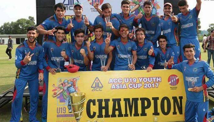 Afghanistan thrash Pakistan by 185 runs to lift U-19 Asia Cup