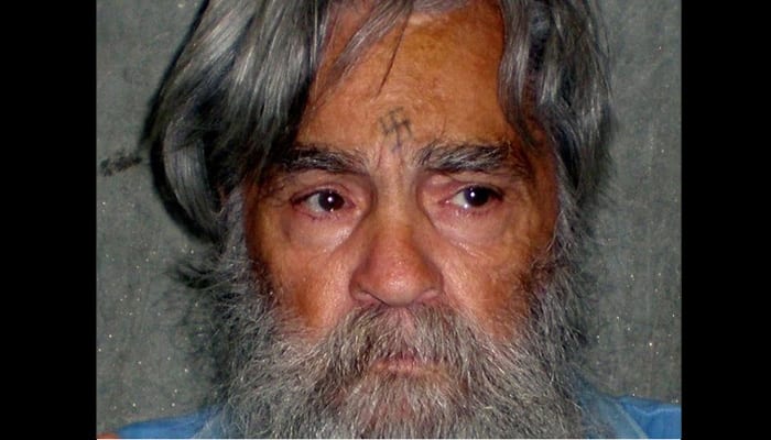 Notorious serial killer and cult leader Charles Manson dead