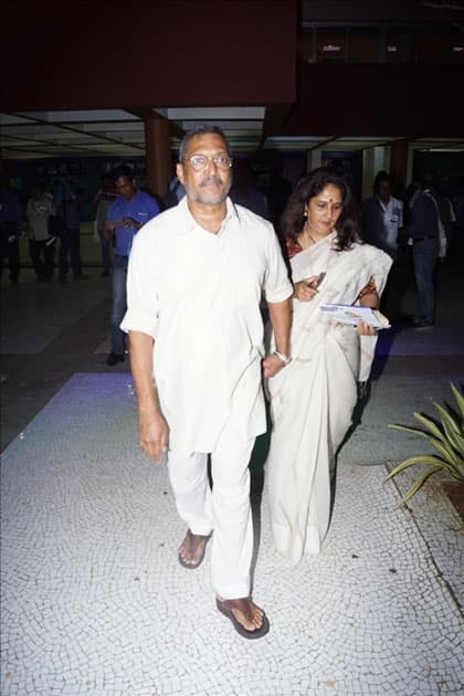 Actor Nana Patekar during the screening of film 