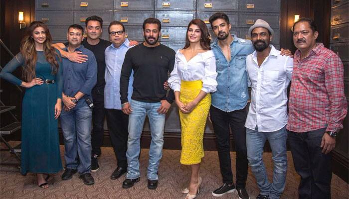 Saqib Saleem working with Salman Khan&#039;s trainer for Race 3