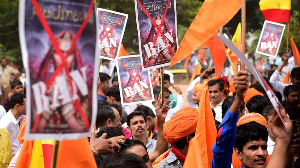 Padmavati row: Rajputs protest in Jammu, demand ban on release