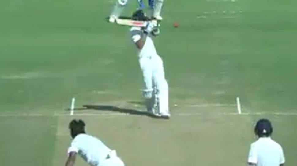 India vs Sri Lanka, 2nd Test: Virat Kohli hits boundary with bat handle — Watch