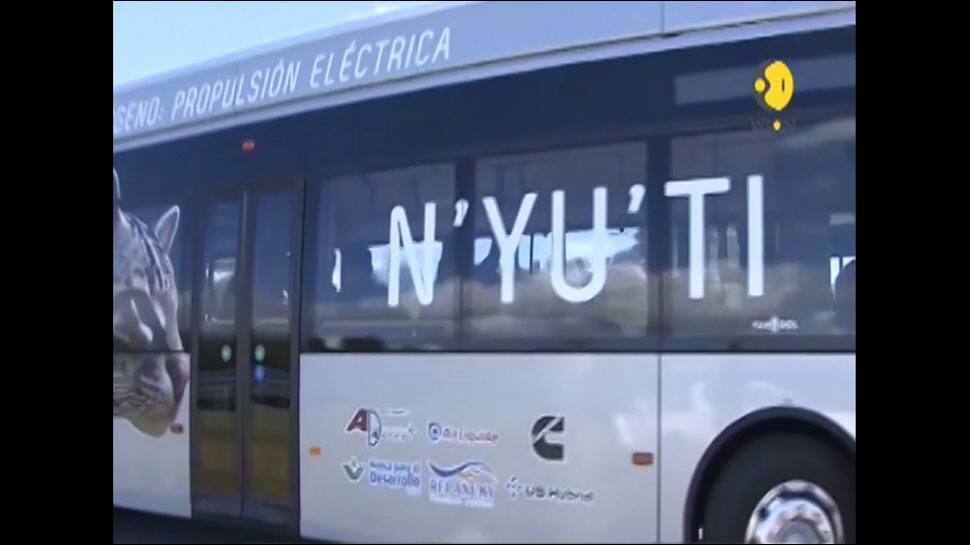 This country gets hydrogen-powered bus to fight climate change