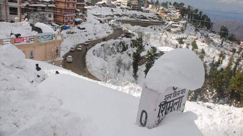 Cold wave sweeps Himachal Pradesh, Shimla records 7.5 degrees celsius