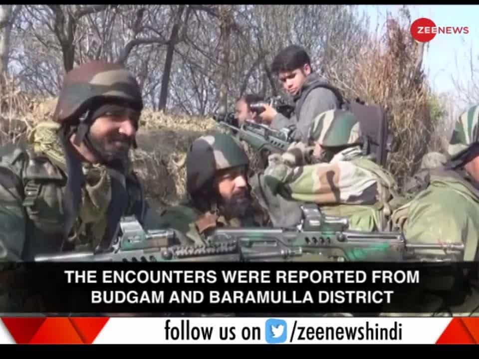 Five terrorists shot dead in separate encounters in Kashmir | Zee News