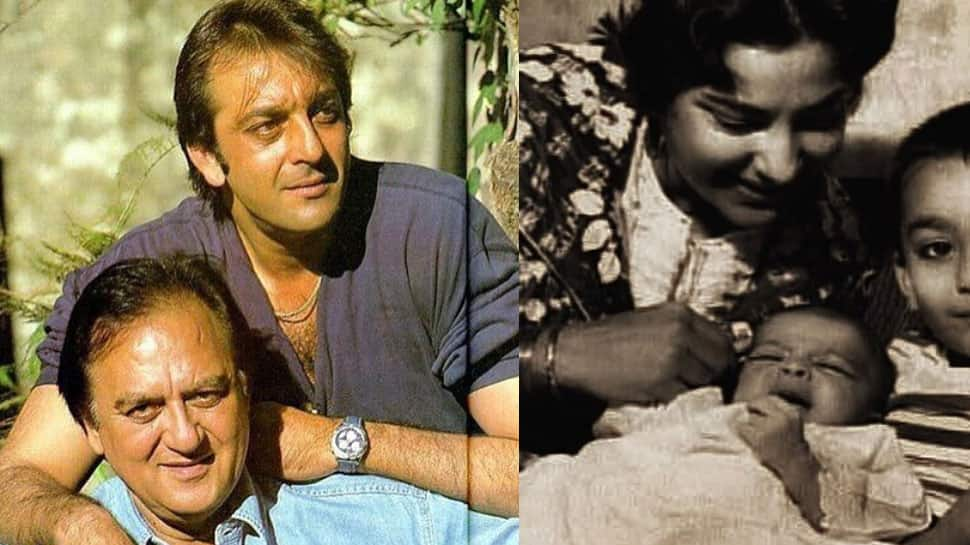 Sanjay Dutt shares adorable throwback pic with mom-dad and the caption will melt your heart!