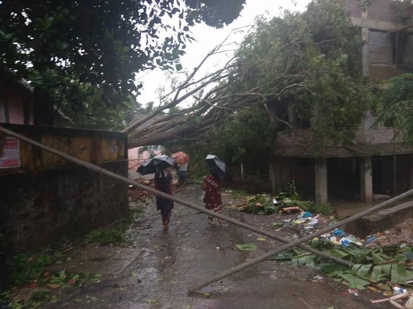 A cyclone alert has been sounded in Kerala and Tamil Nadu on Thursday after strong winds and heavy rain hit southern districts in the states.