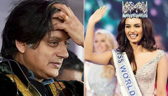 Shashi Tharoor talks to Manushi Chillar to ‘make up’ for ‘misfire’ on Twitter