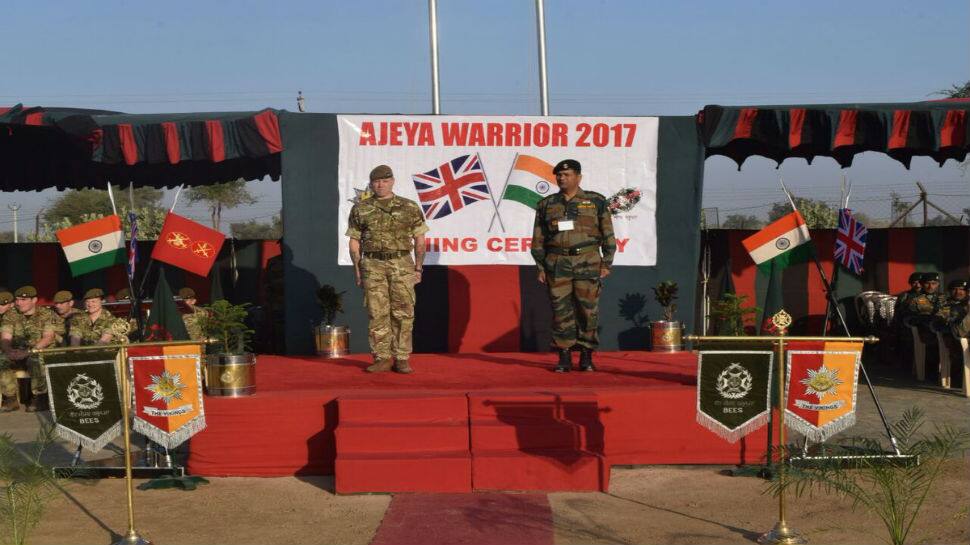 Third edition of Indo-UK military exercise begins in Rajasthan