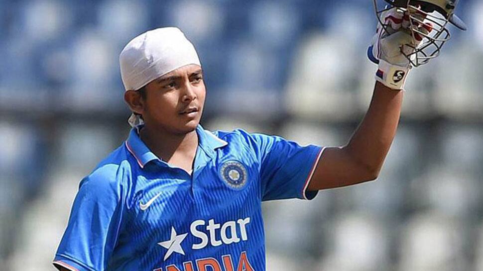 Prithvi Shaw to lead India in 2018 U-19 World Cup