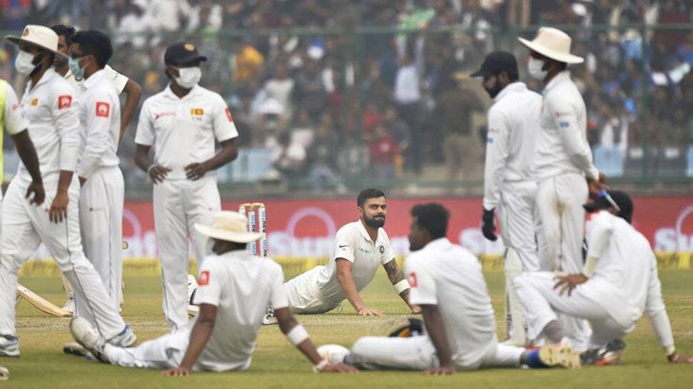 NGT fumes as Lankan cricketers wear masks at Kotla, asks &#039;why was the match held&#039;