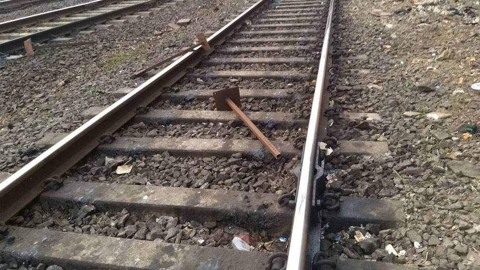 Motorman halts train after spotting iron rods on track