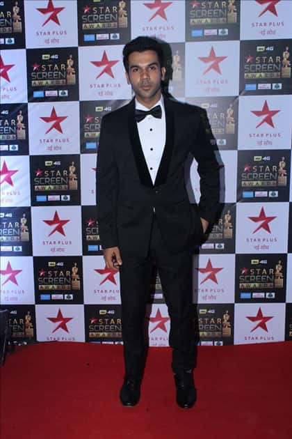 Actor Rajkummar Rao at the red carpet of 