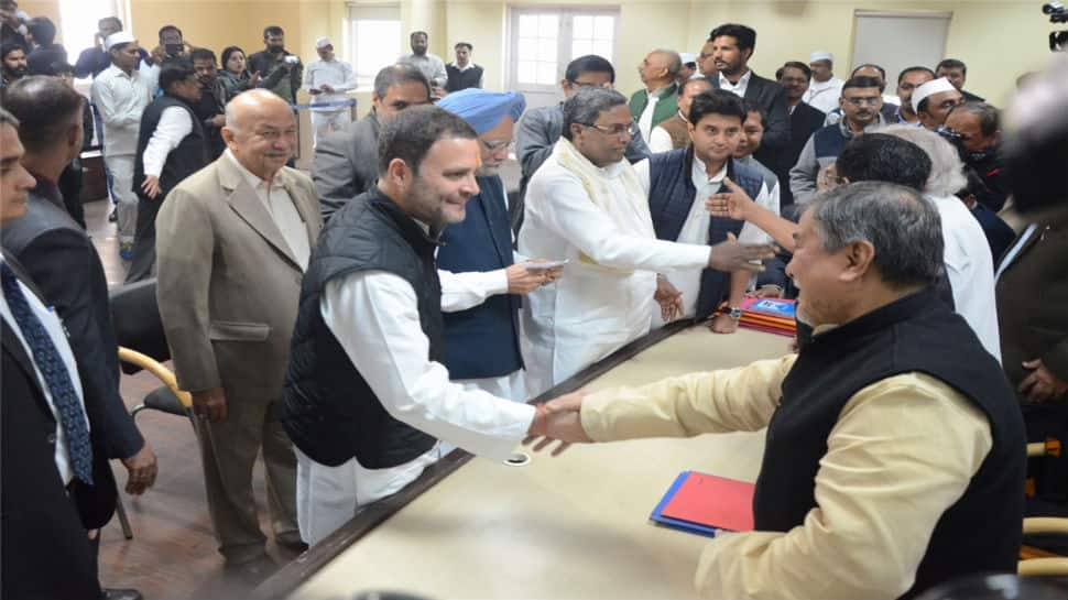 Rahul Gandhi files nomination, set to become Congress President