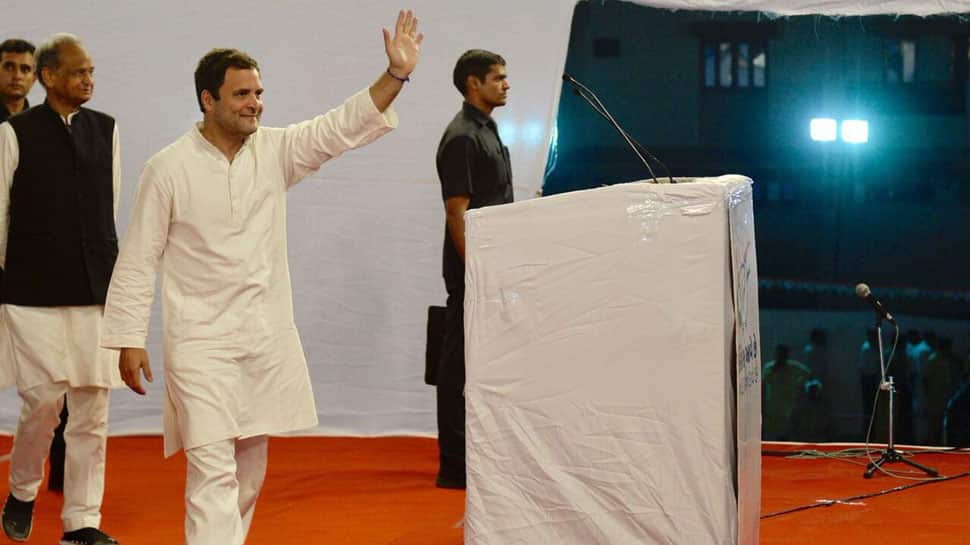 Talking of &#039;jumla&#039; &amp; GST, Rahul Gandhi asks 7th question - will BJP serve only the rich?