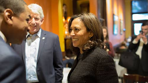 Indian-American senator Kamala Harris tops global thinkers list