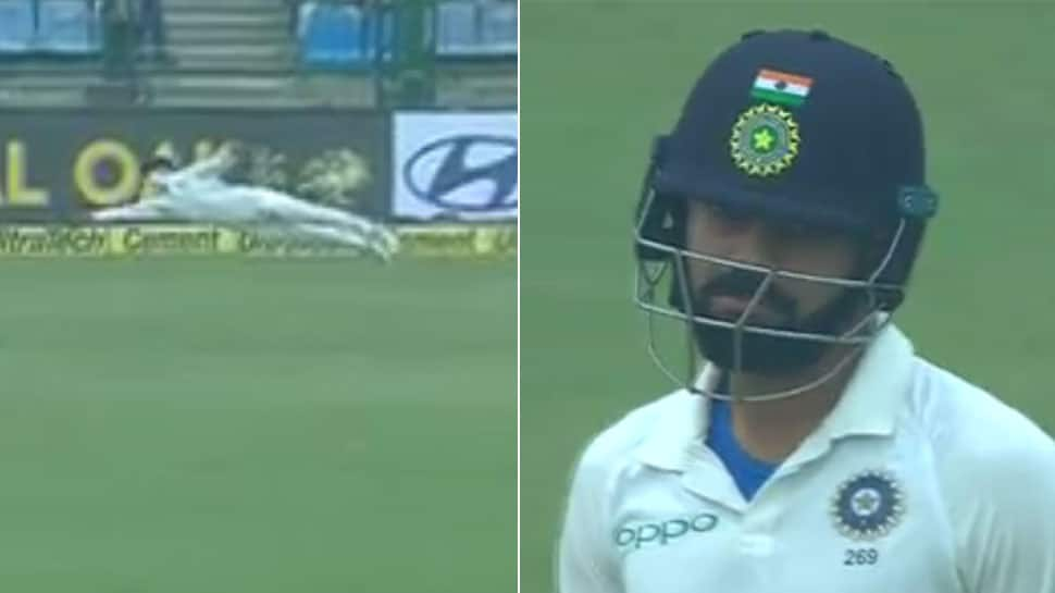 India vs Sri Lanka, 3rd Test: Flying Sadeera Samarawickrama impresses Virat Kohli, Delhi crowd – Watch