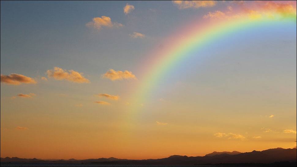 First nine-hour-long rainbow gives visual treat to people in Taiwan